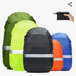 Hi-Visibility Backpack Rain Cover with Storage Pouch